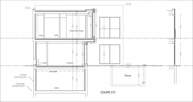 plans Coupes  - Saint Maur (94)