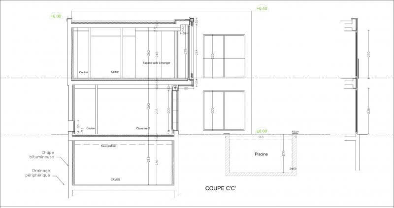 plans Coupes  - Saint Maur (94)